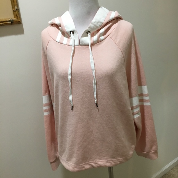 Forever 21 Tops - 3 for $15 Sale: ❤️ Forever 21 Pink Varsity Hoodie